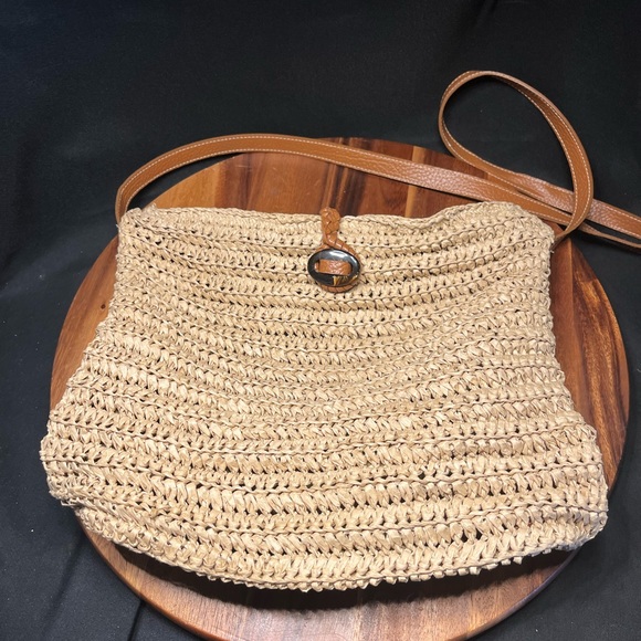 Capezio Straw Boho Bag - Picture 1 of 4